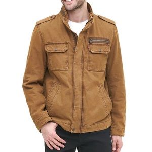 Levi’s Stand Collar Military Jacket XL